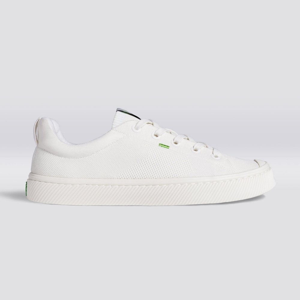 Cariuma IBI low off white knit sneaker Wms sz 9.5 Men's size 8 NIB New - Picture 3 of 16